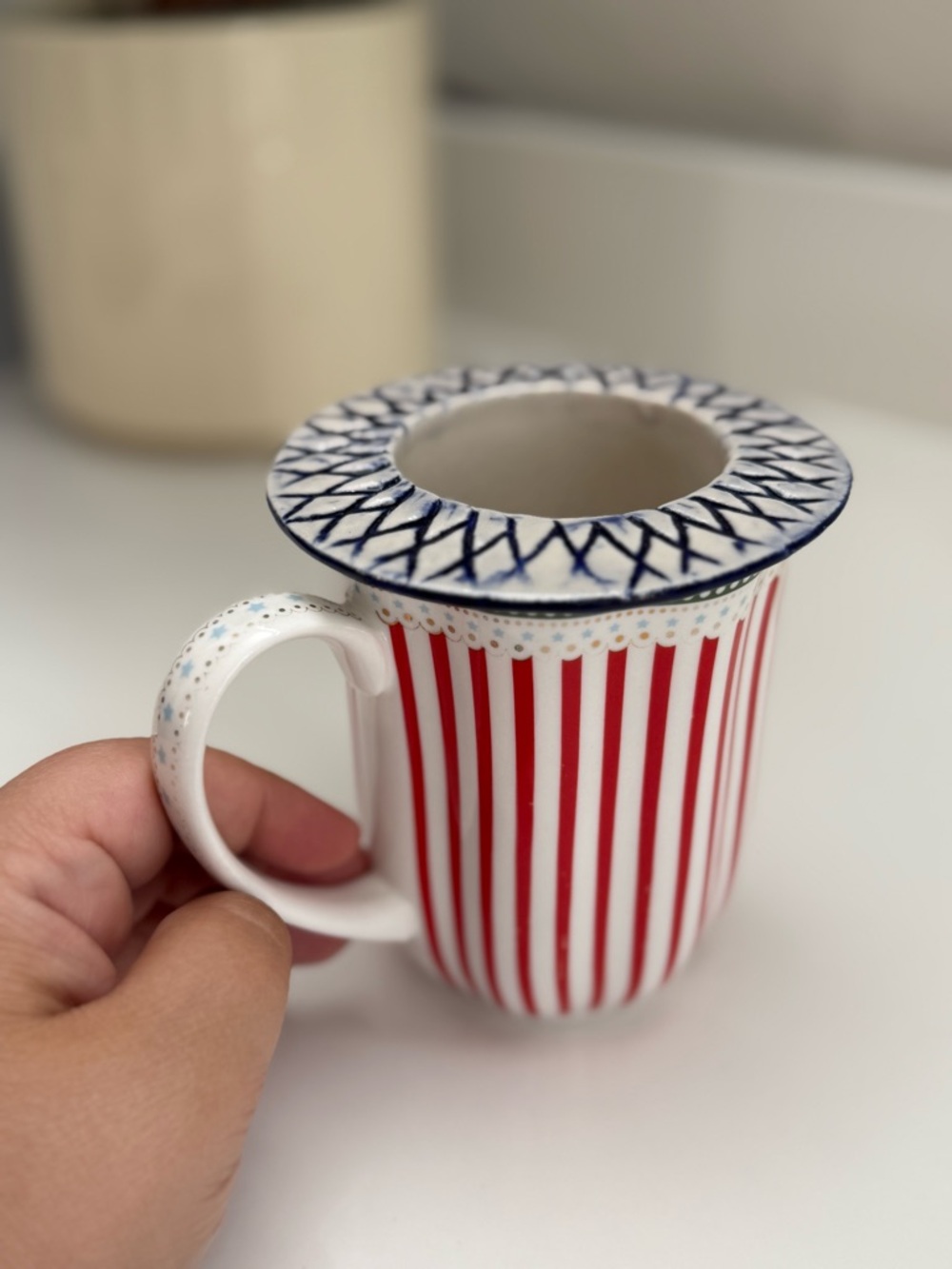 Handcrafted Ceramic Tea Infuser - Picture 3 of 11